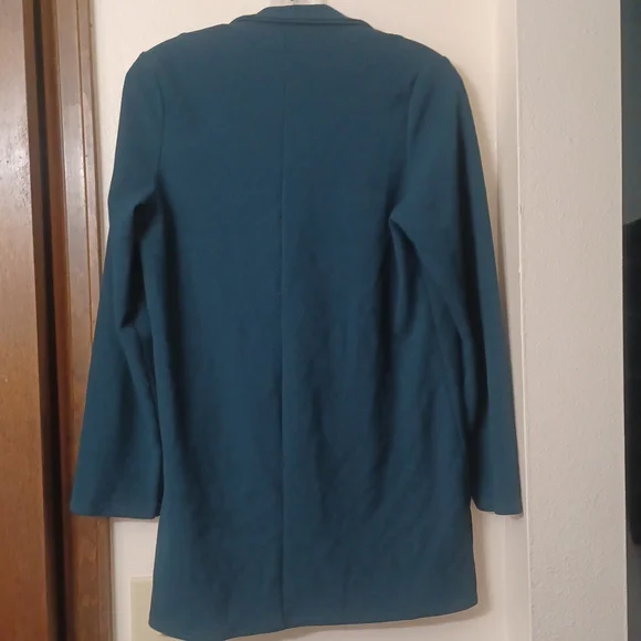 Prettylittlething  single button front teal Blazer NWT - Picture 2 of 7